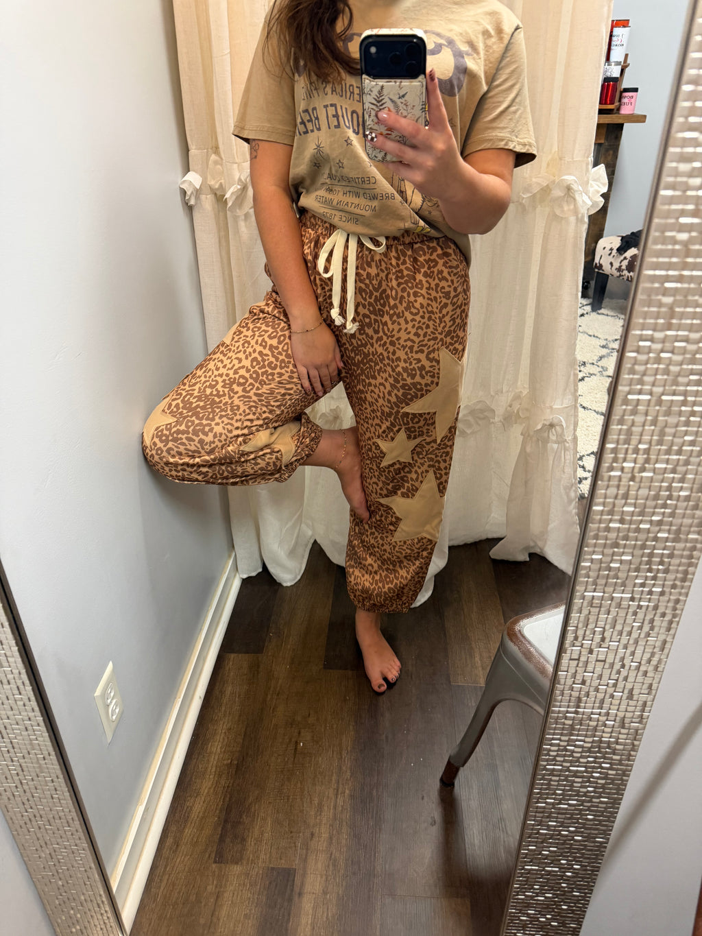 Starstruck Leopard Joggers