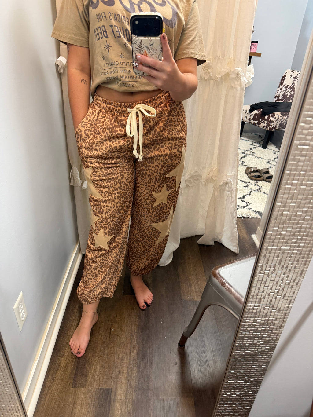 Starstruck Leopard Joggers