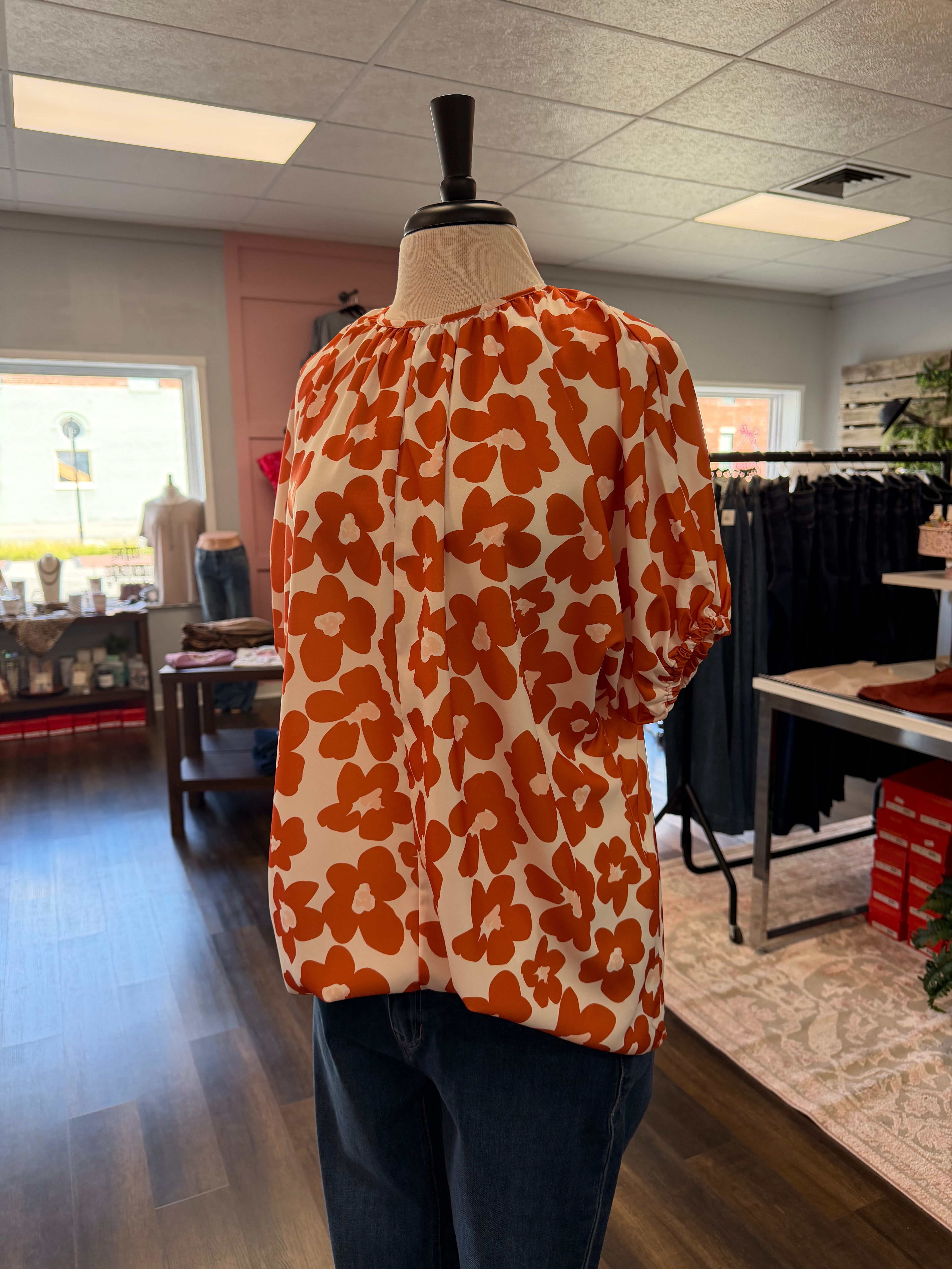Autumn Bloom Top