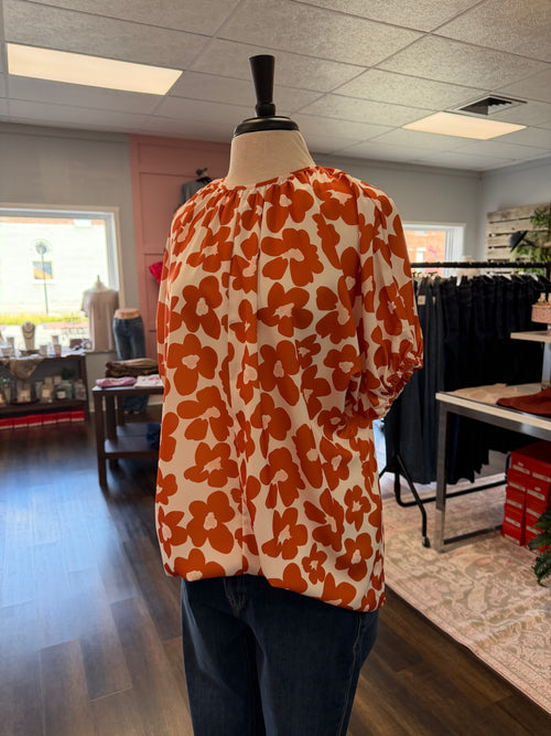 Autumn Bloom Top