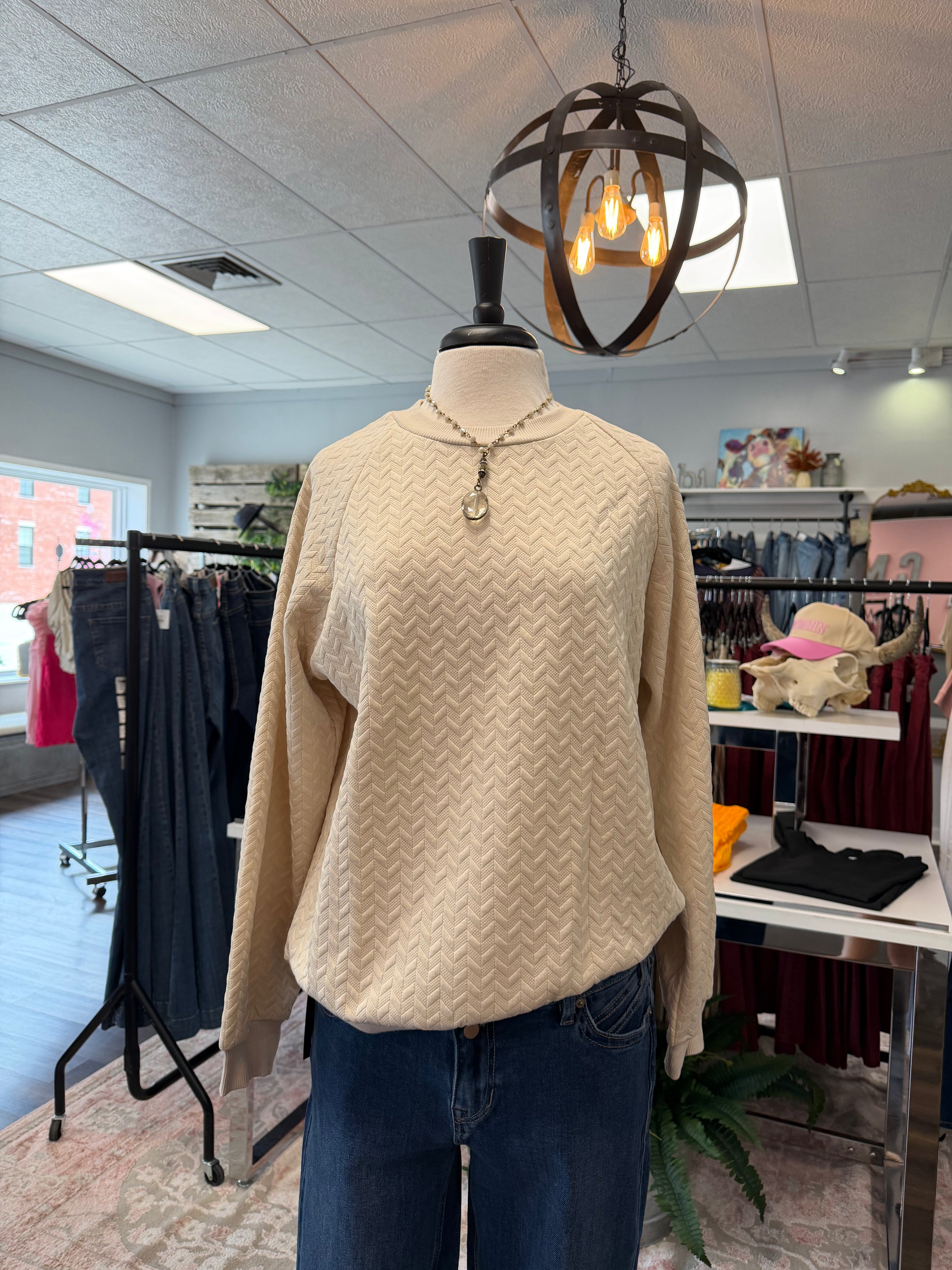 Cream & Cozy Sweatshirt