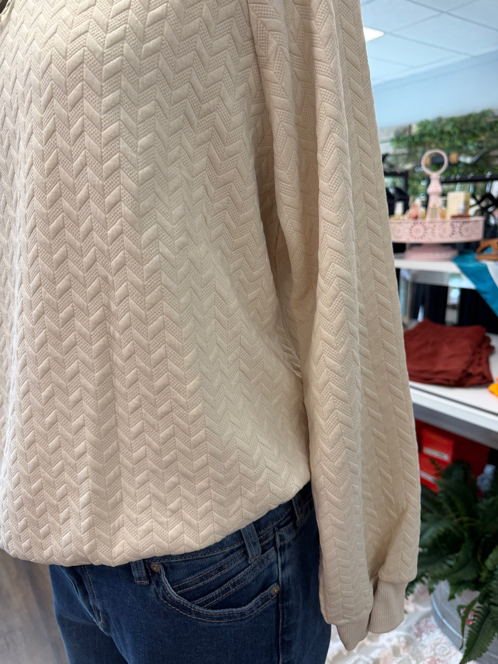 Cream & Cozy Sweatshirt