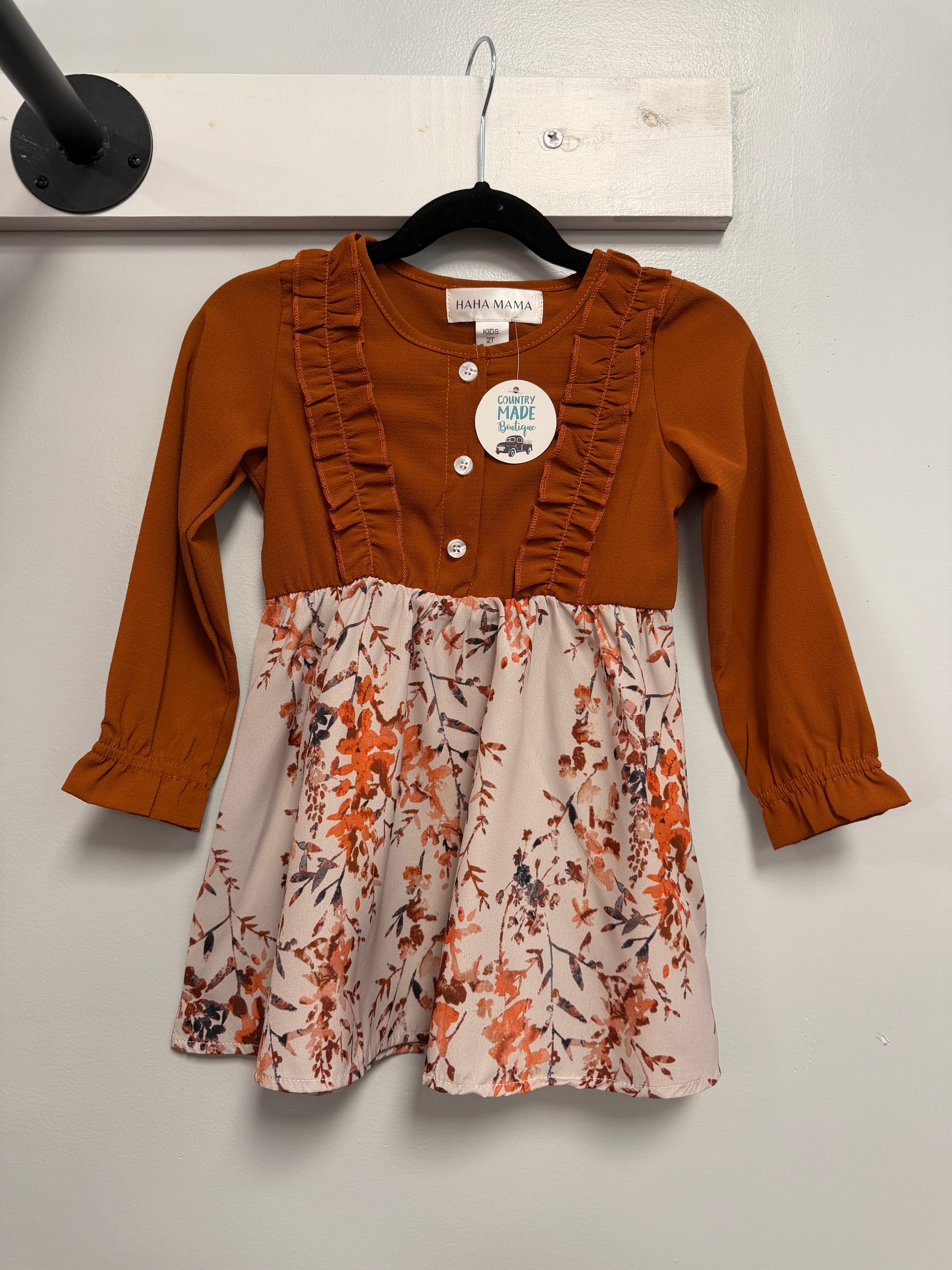 Autumn Together Mini Dress