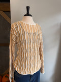 Honeycomb Knit Top
