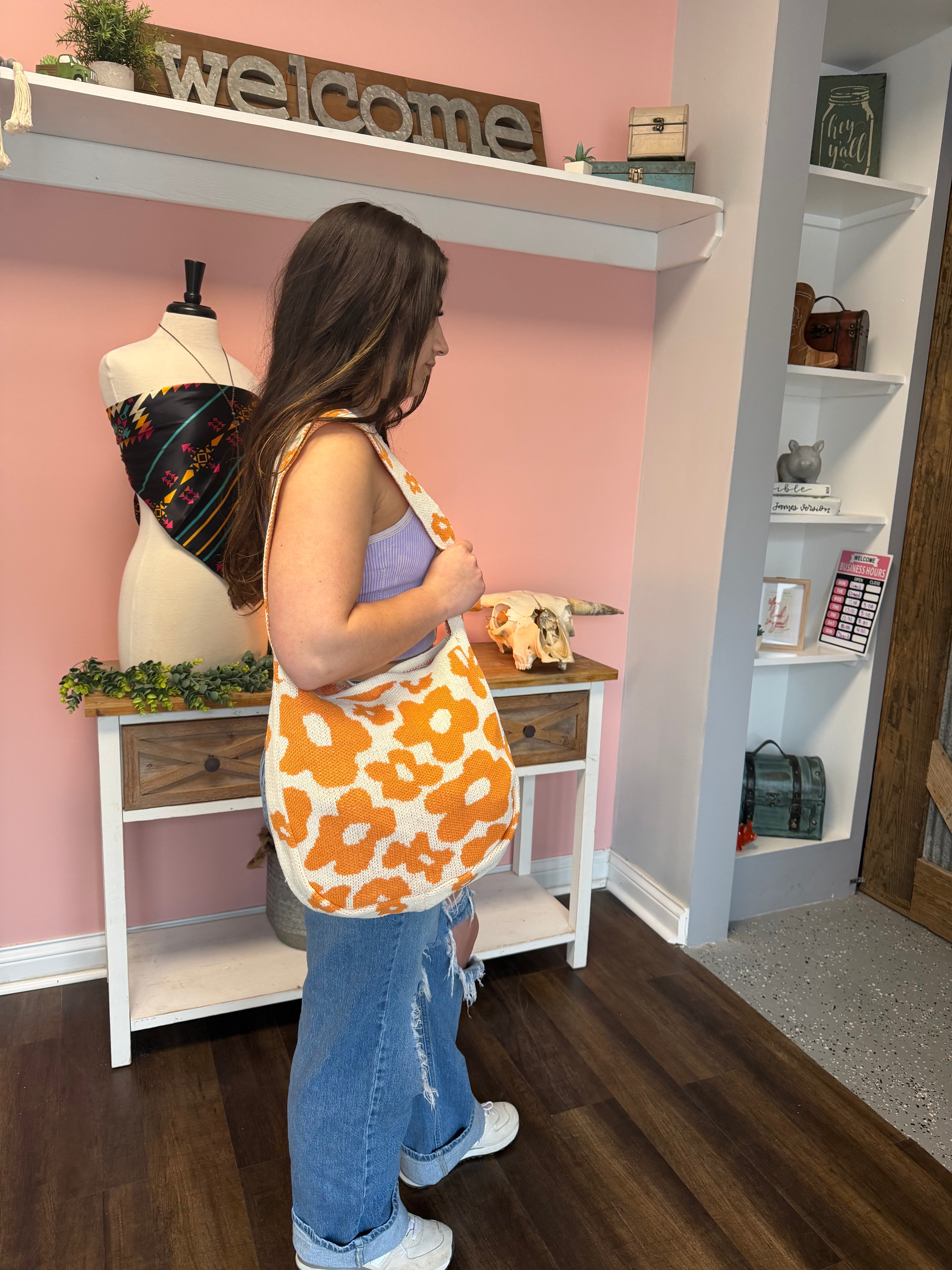 Wildflower Market Bag
