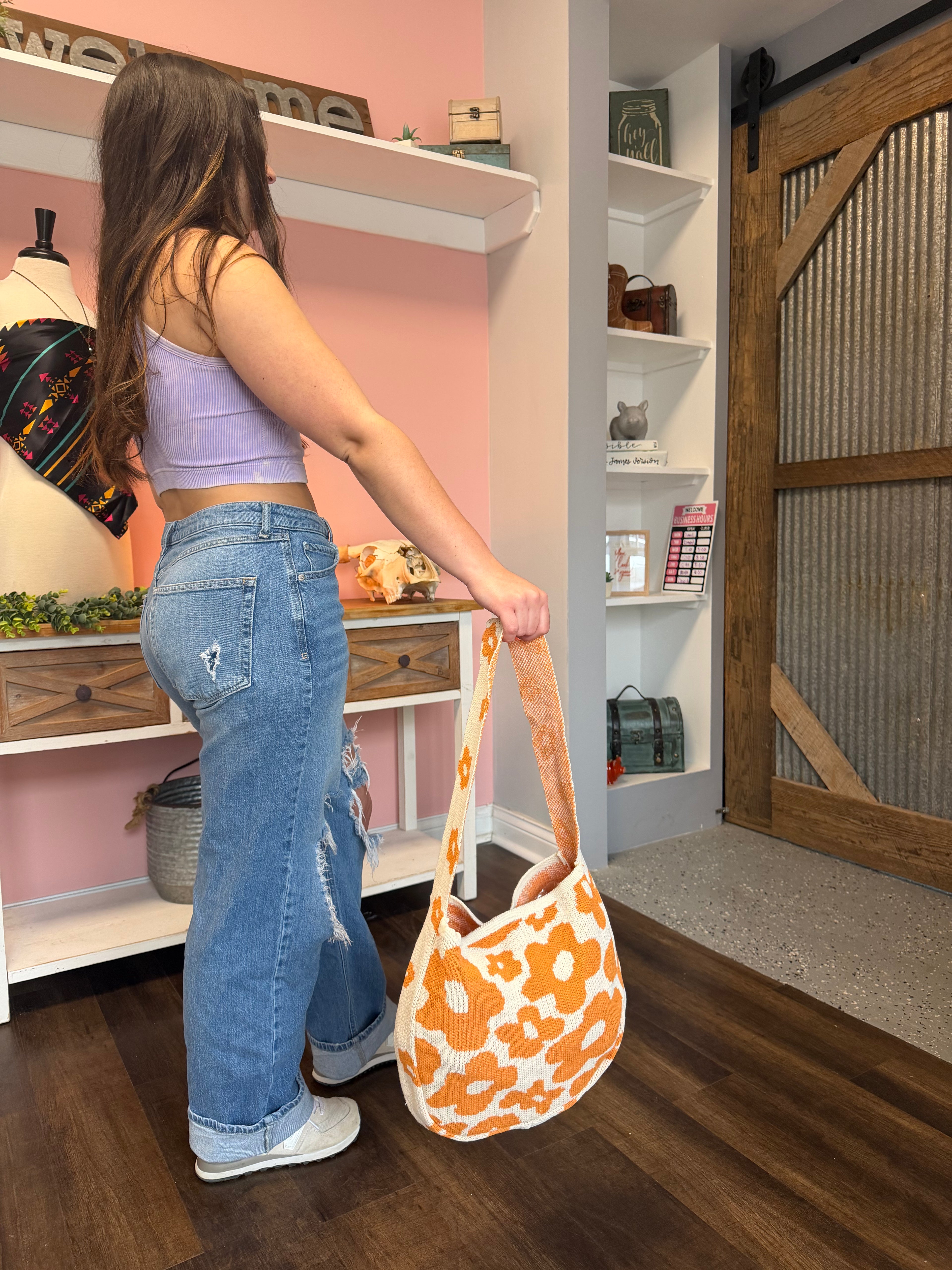 Wildflower Market Bag