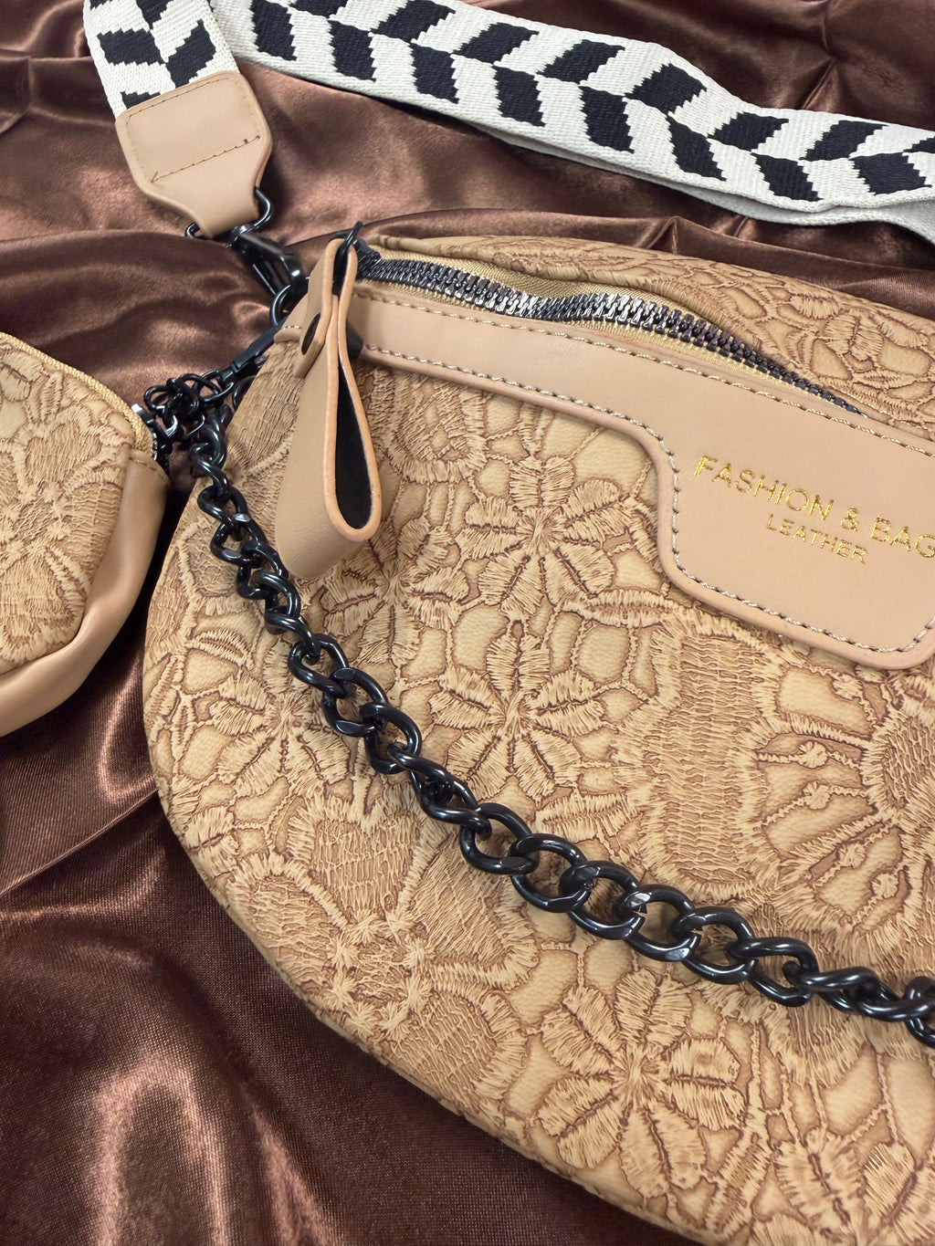 Sweet Tea and Lace Cross Body