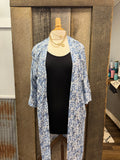 Hydrangea Haze Kimono