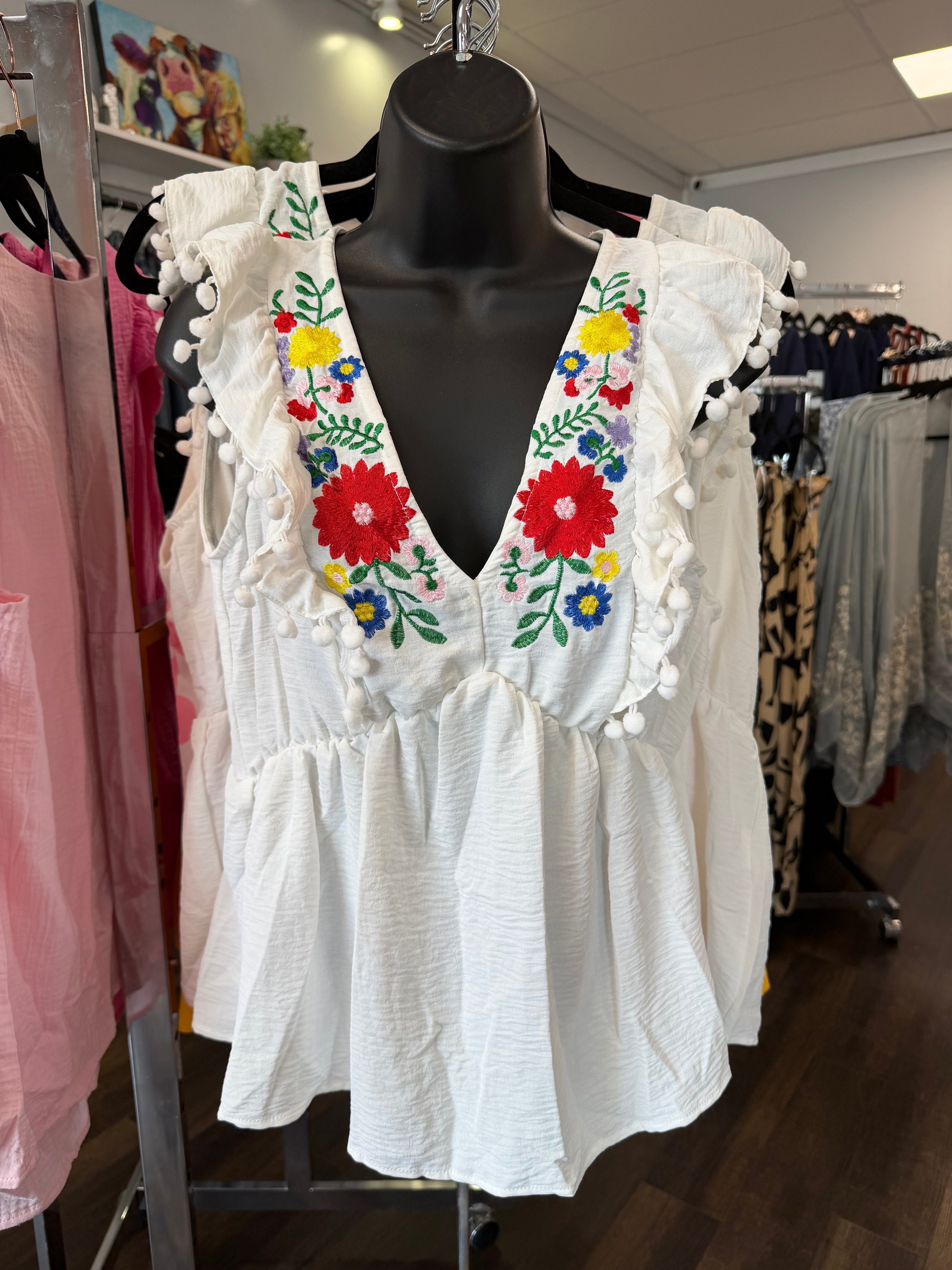 Fiesta Bloom Top