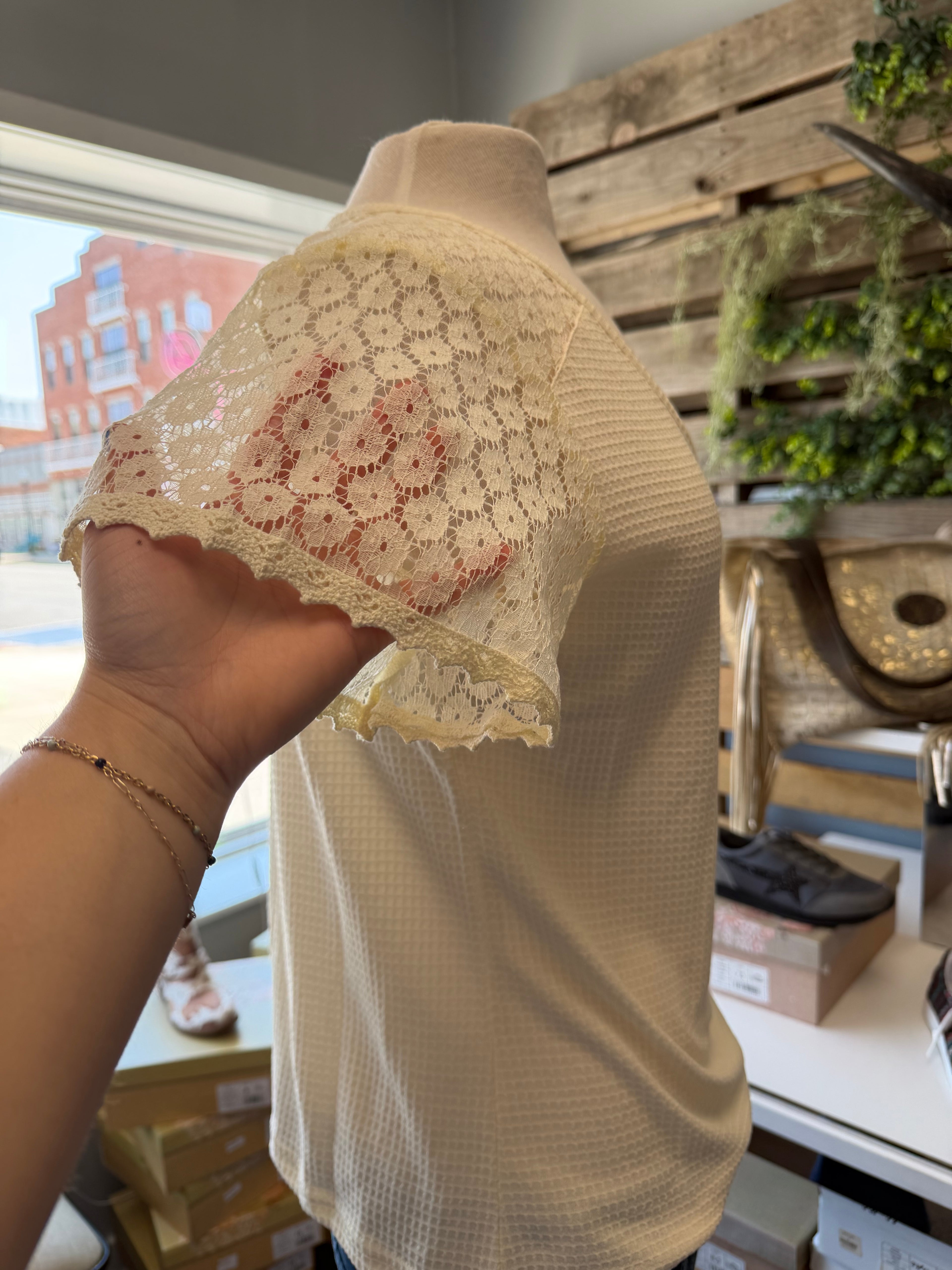 Sunday Lace Top
