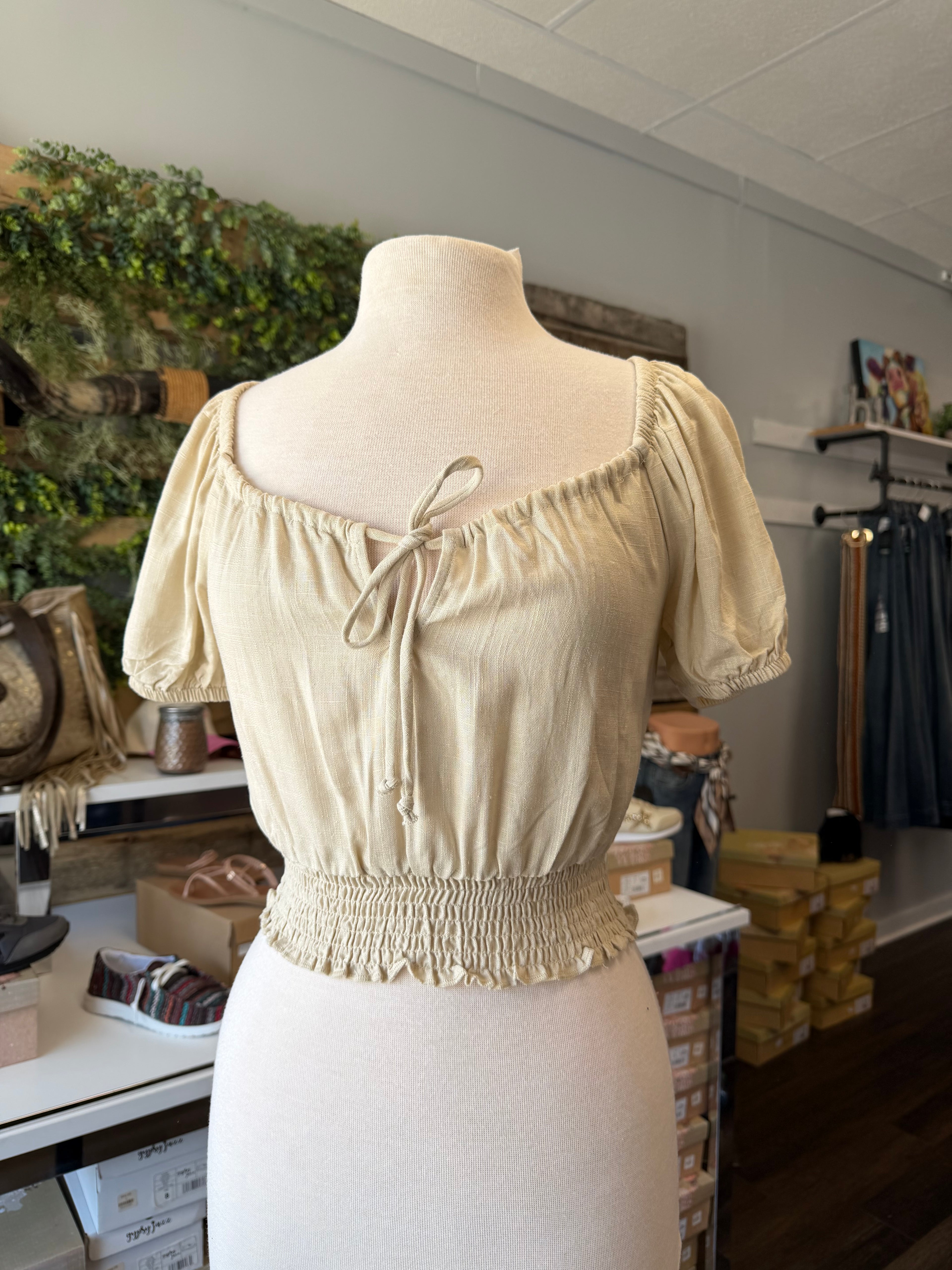 Buttercream Belle Top