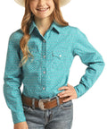 Girls Caribbean Snap Show Shirt