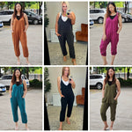 PREORDER: Becky Romper in Assorted Fall Colors