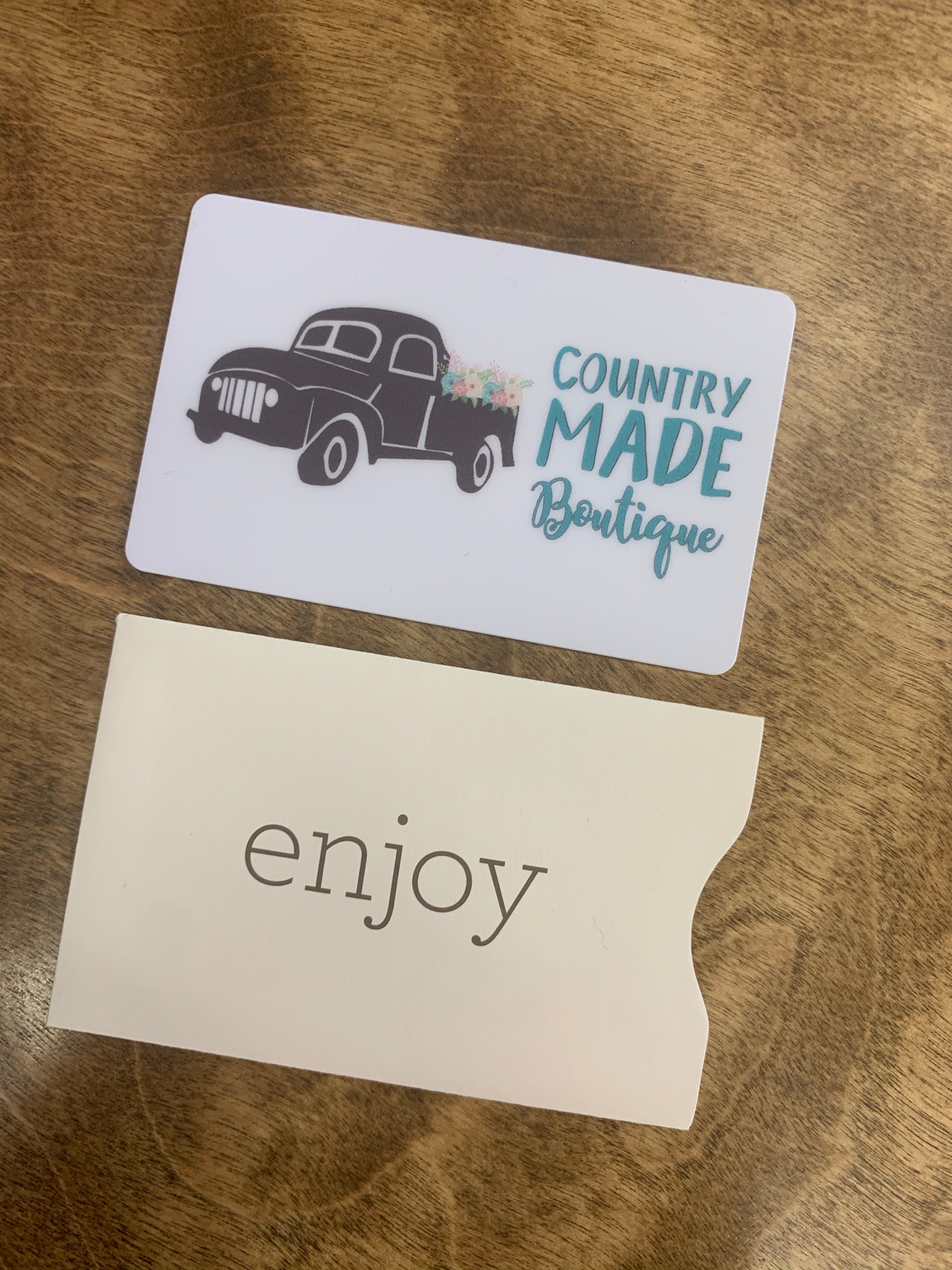 Gift Card