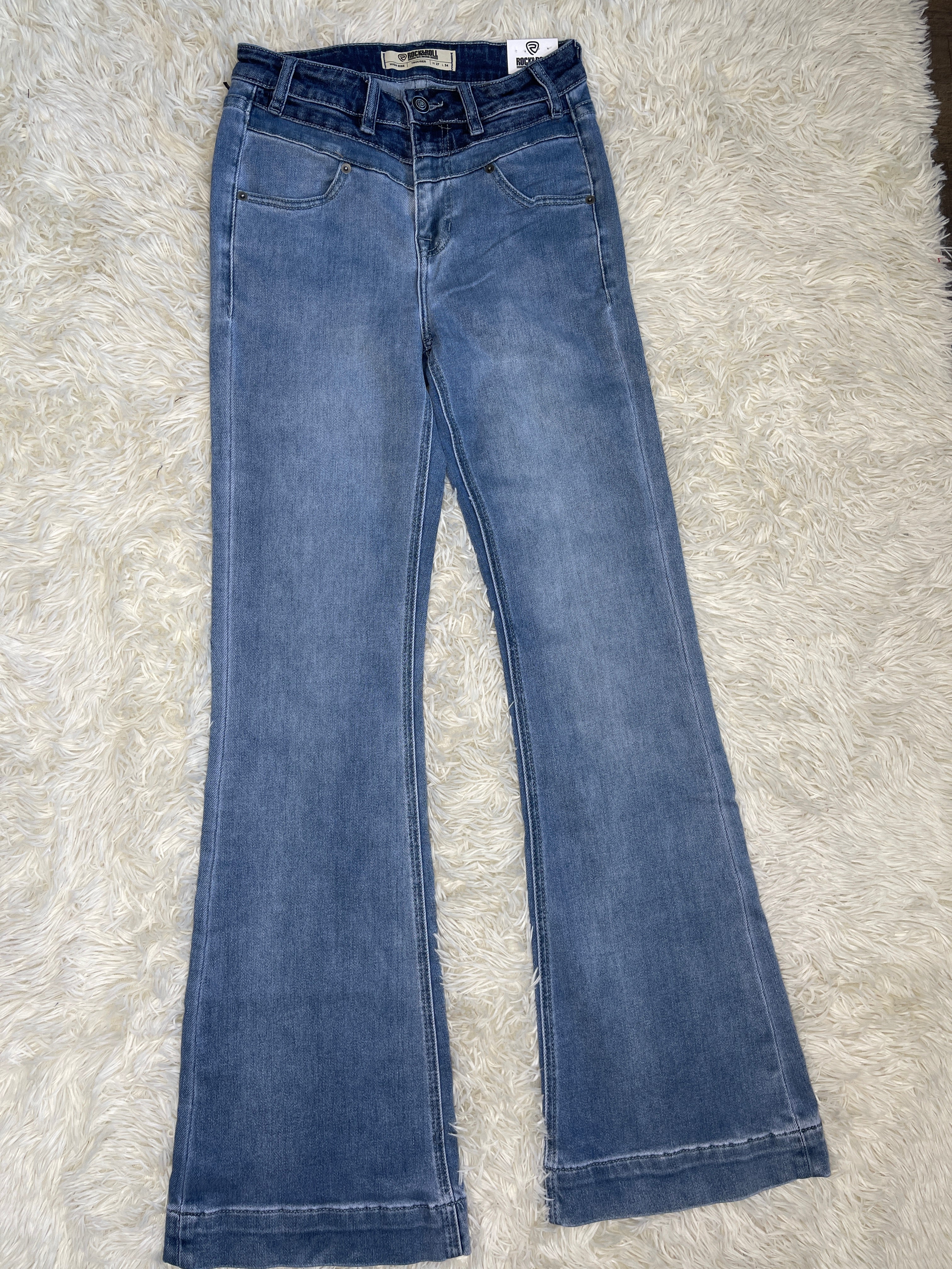 Rock & Roll Front Yoke Patch Dye Trouser RRWD5HRZTW