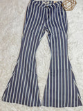 Ladies Rock & Roll Night Blue Button Bell