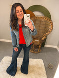 Rock & Roll Super Woman Button Bell