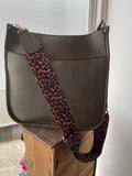 Chloe Crossbody w/ leopard guitar strap