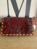 Hand Carved Leather Wallet