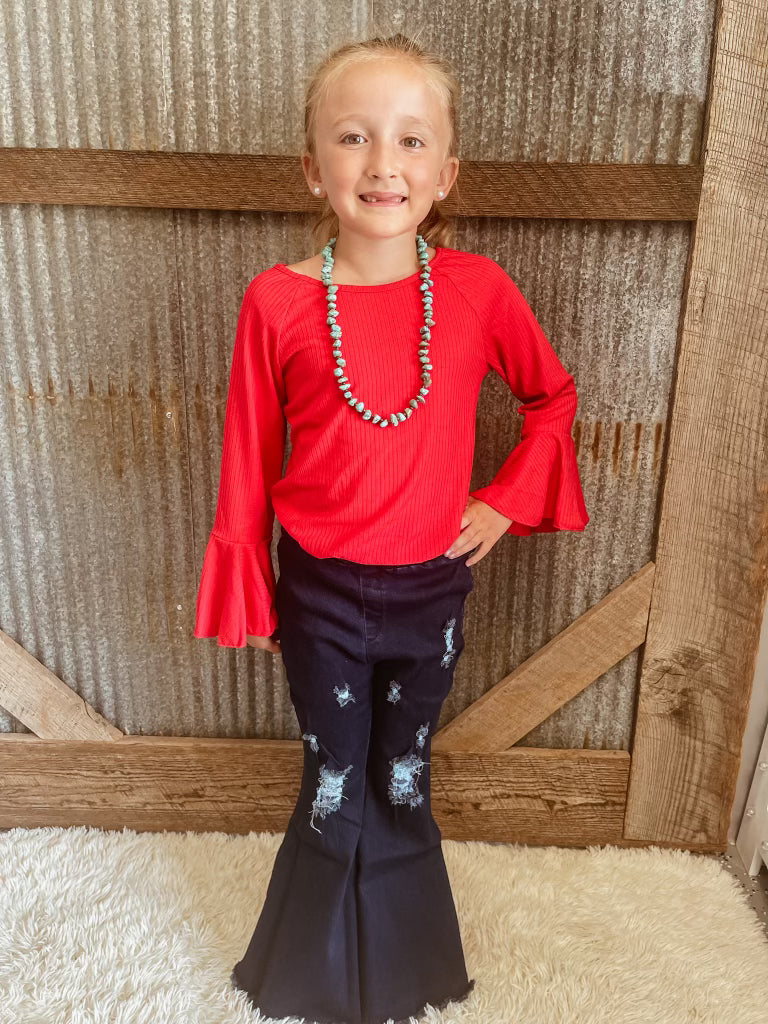CMB Cuties Pull-On Denim Flares