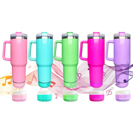 PREORDER: Waterproof Speaker Tumblers in Assorted Colors